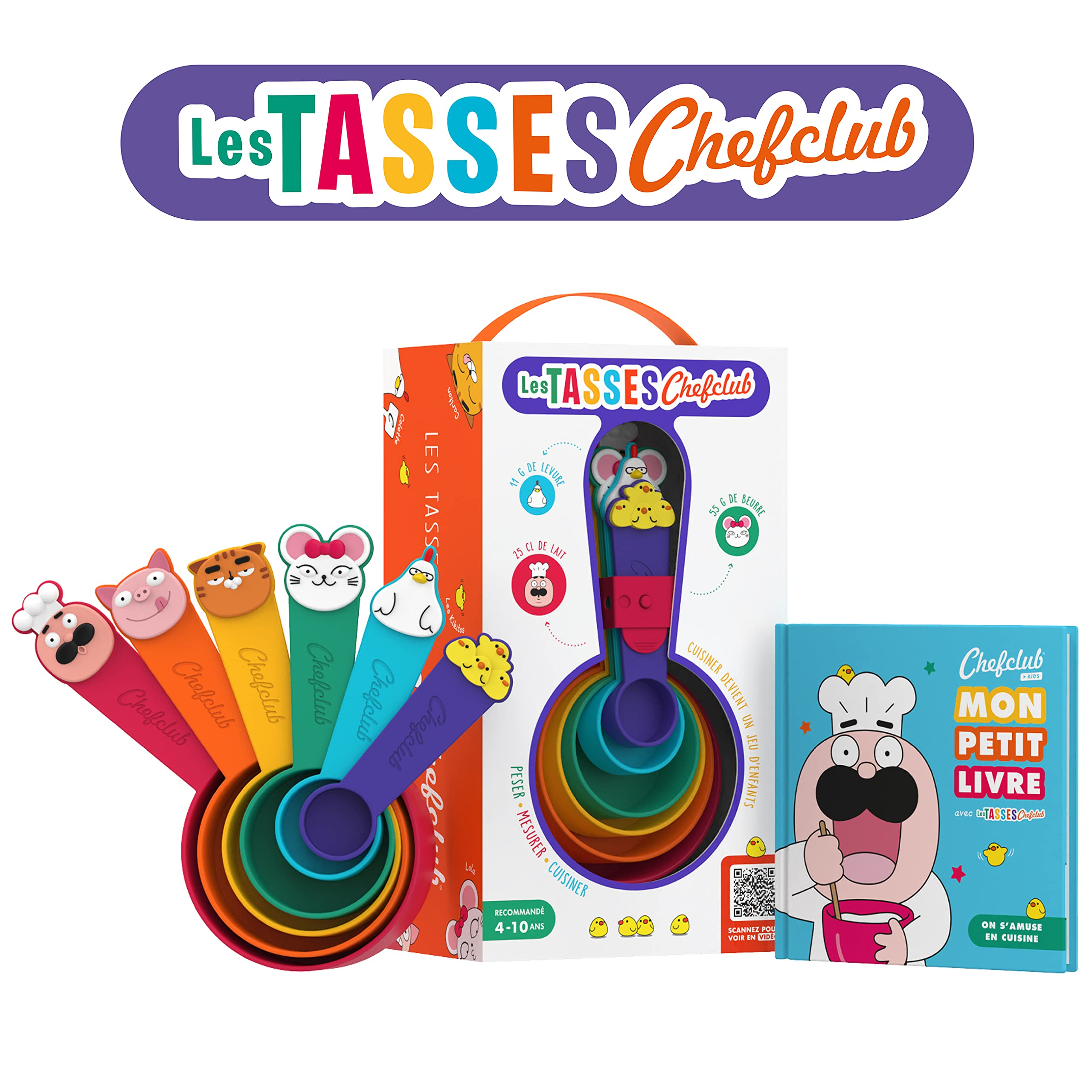 Coffret starter kit les tasses Chefclub