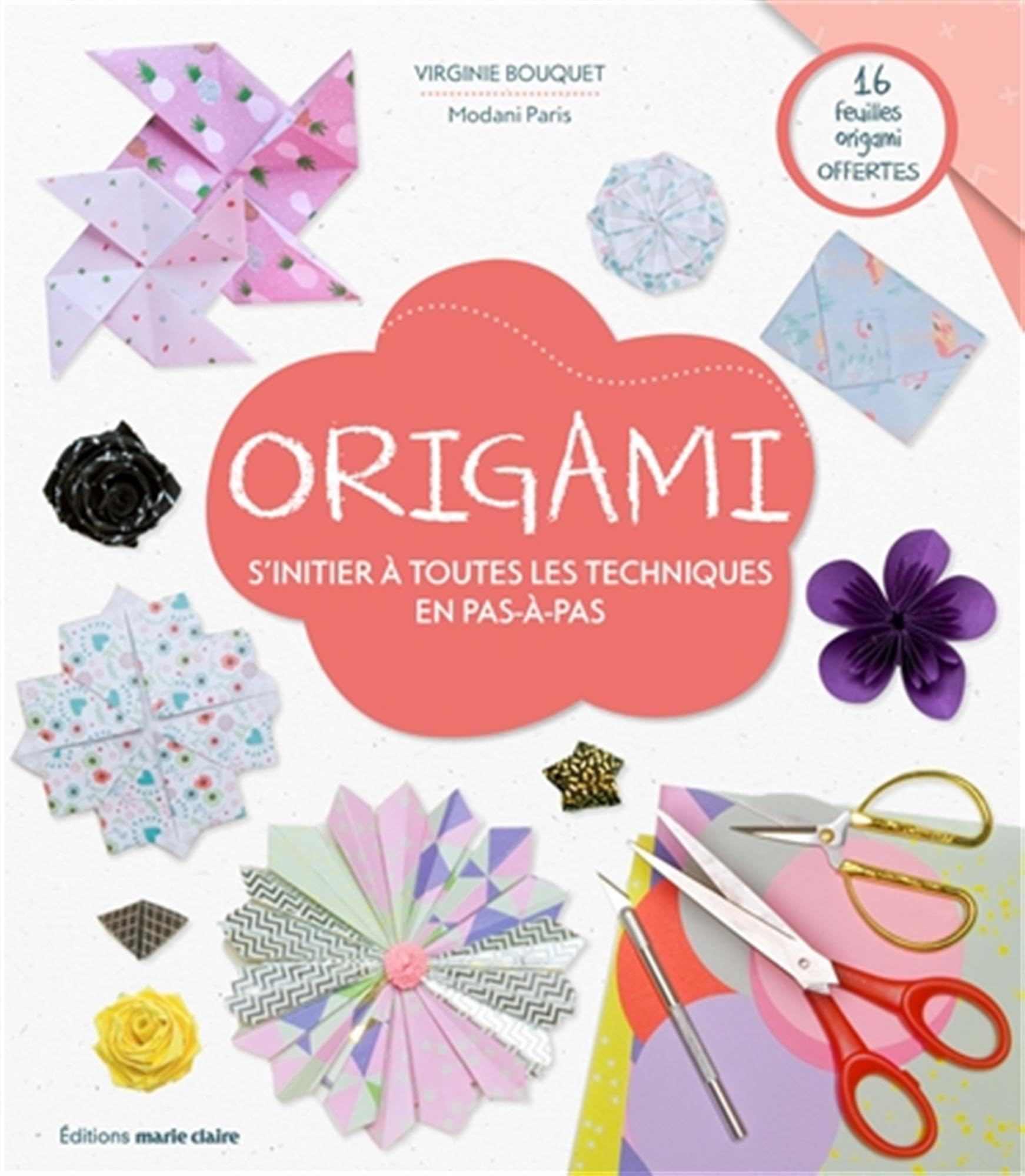 Origami : s'initier à toutes les techniques en pas-à-pas