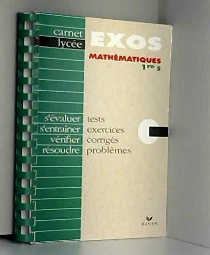 maths 1ere s exos