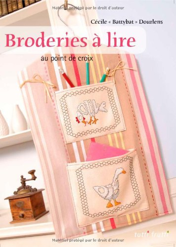 Broderies à lire au point de croix