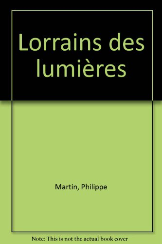 Lorrains des Lumières