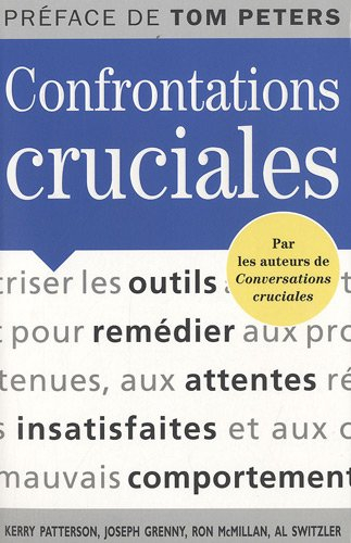 Confrontations cruciales : des outils pour remédier aux promesses non tenues, aux attentes insatisfa