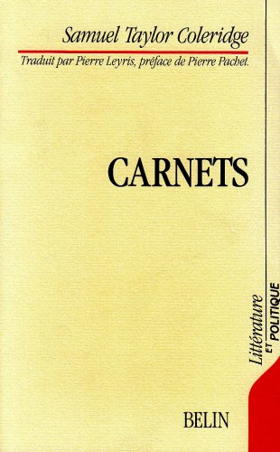 Carnets : choix portant sur les années 1794-1808