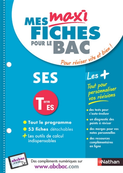 SES, terminale ES