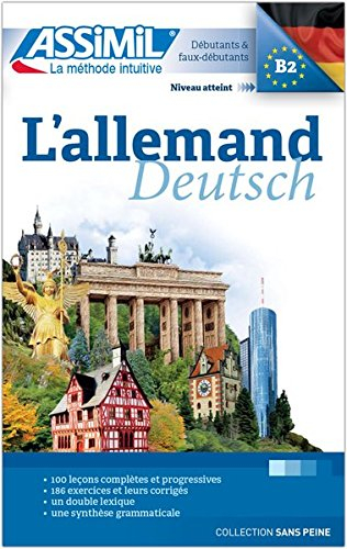 L'allemand : débutants & faux débutants, niveau atteint B2