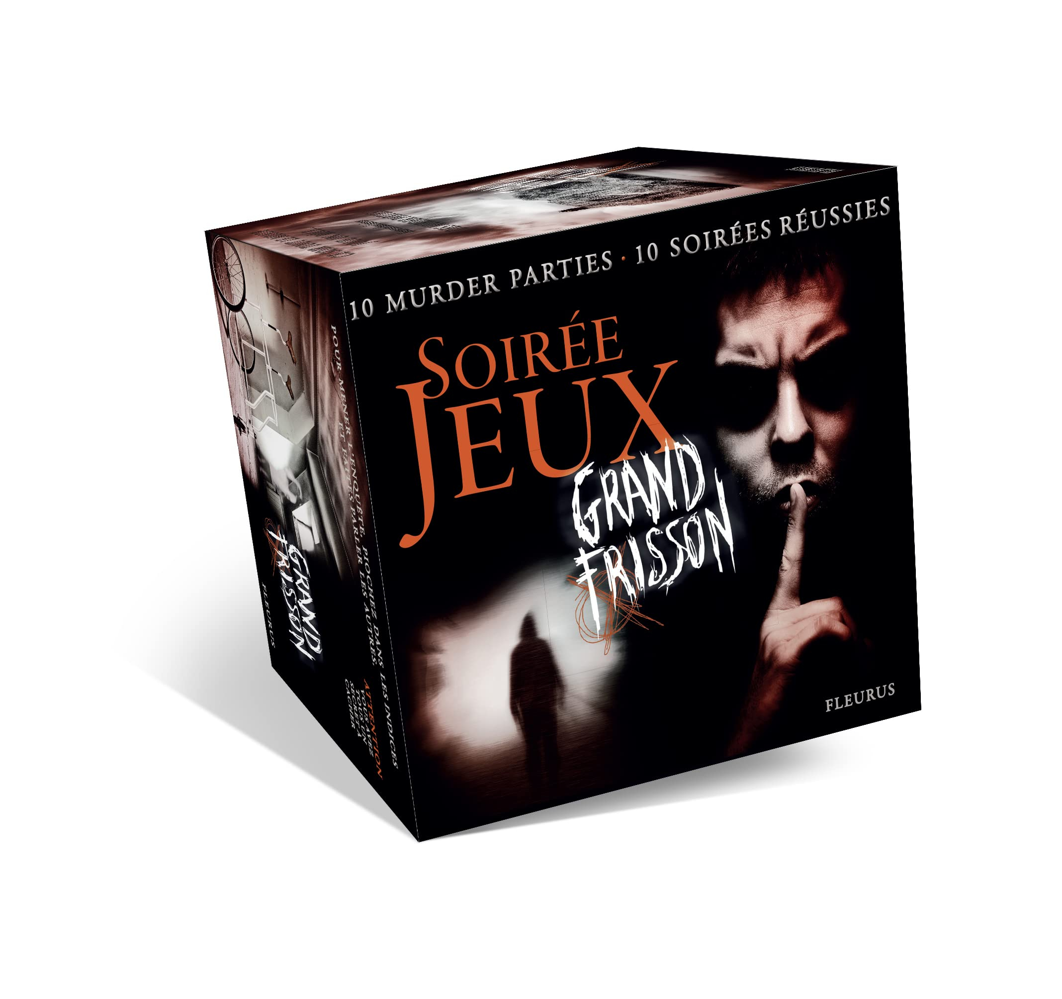 Soirée jeux : grand frisson : 10 murder parties, 10 soirées réussies