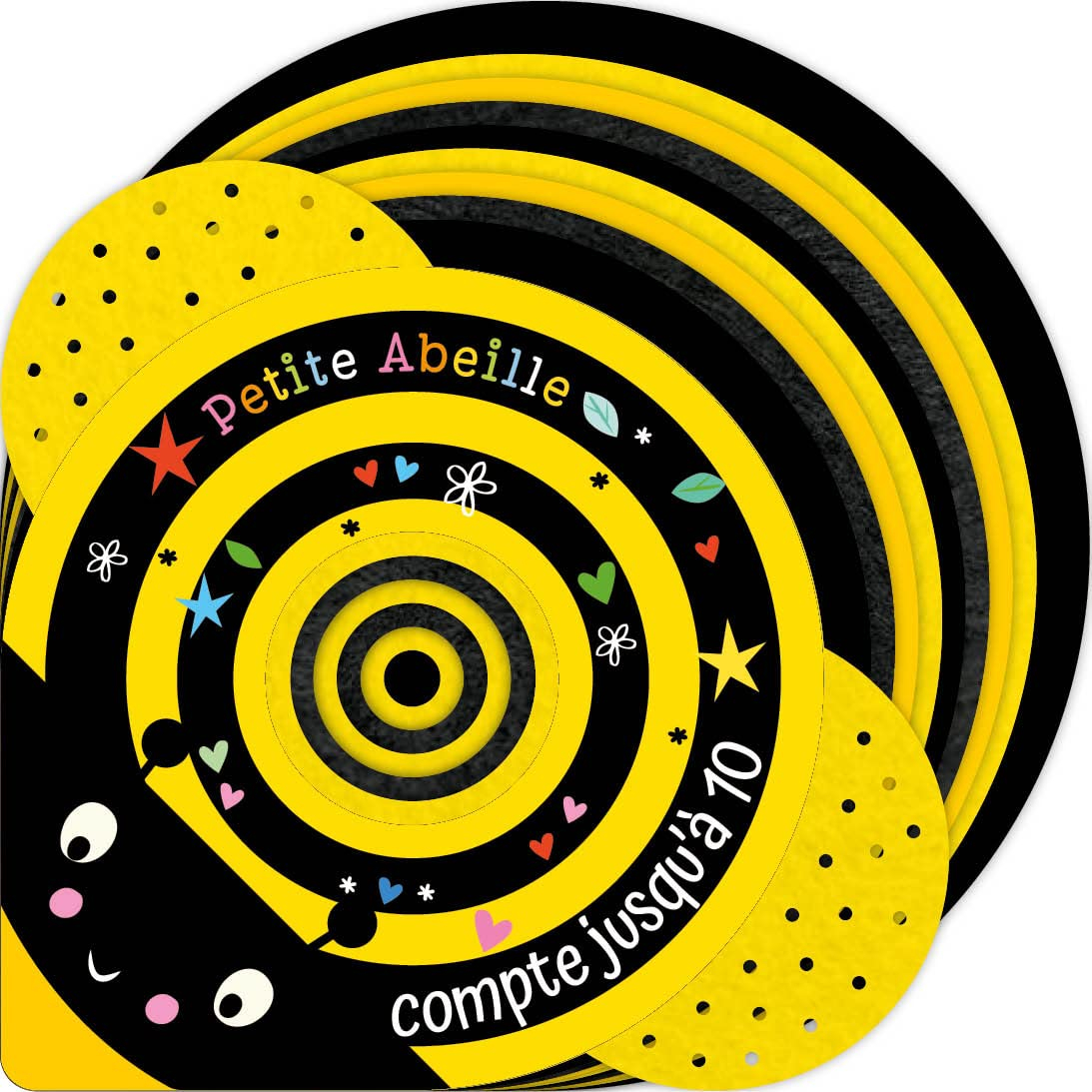Petite abeille compte jusqu'à 10