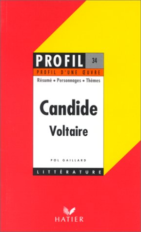 profil d'une oeuvre : candide, voltaire : 1759