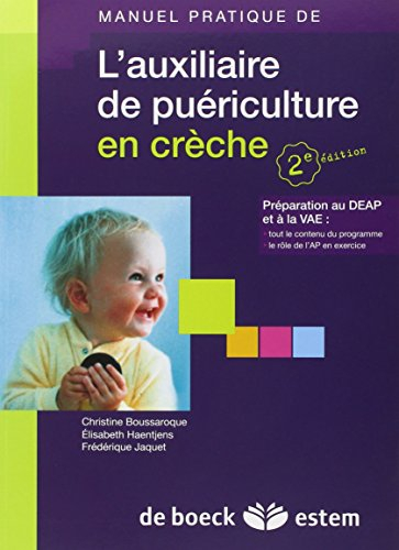 L'auxiliaire de puériculture en crèche