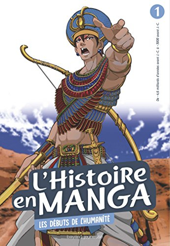L'histoire en manga. Vol. 1. Les débuts de l'humanité : de - 4,6 milliards d'années avant J.-C. à - 