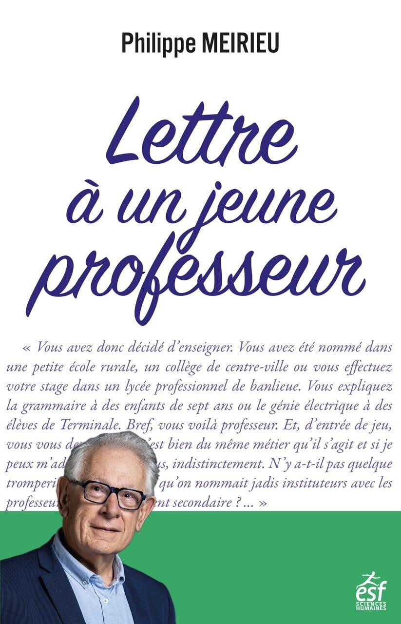 Lettre à un jeune professeur