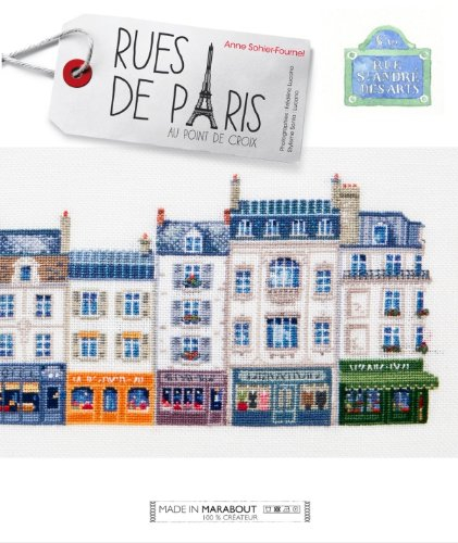 Rues de Paris au point de croix