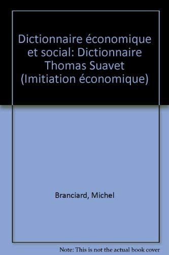 Dictionnaire économique et social