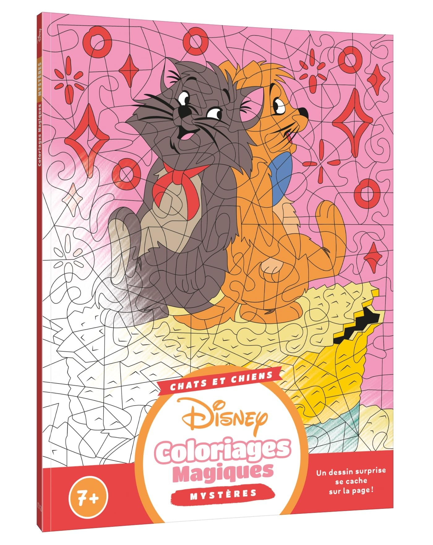 DISNEY : Mes Coloriages Magiques Mystères : Spécial chiens et chats