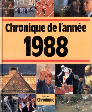 chronique de l'année 1988