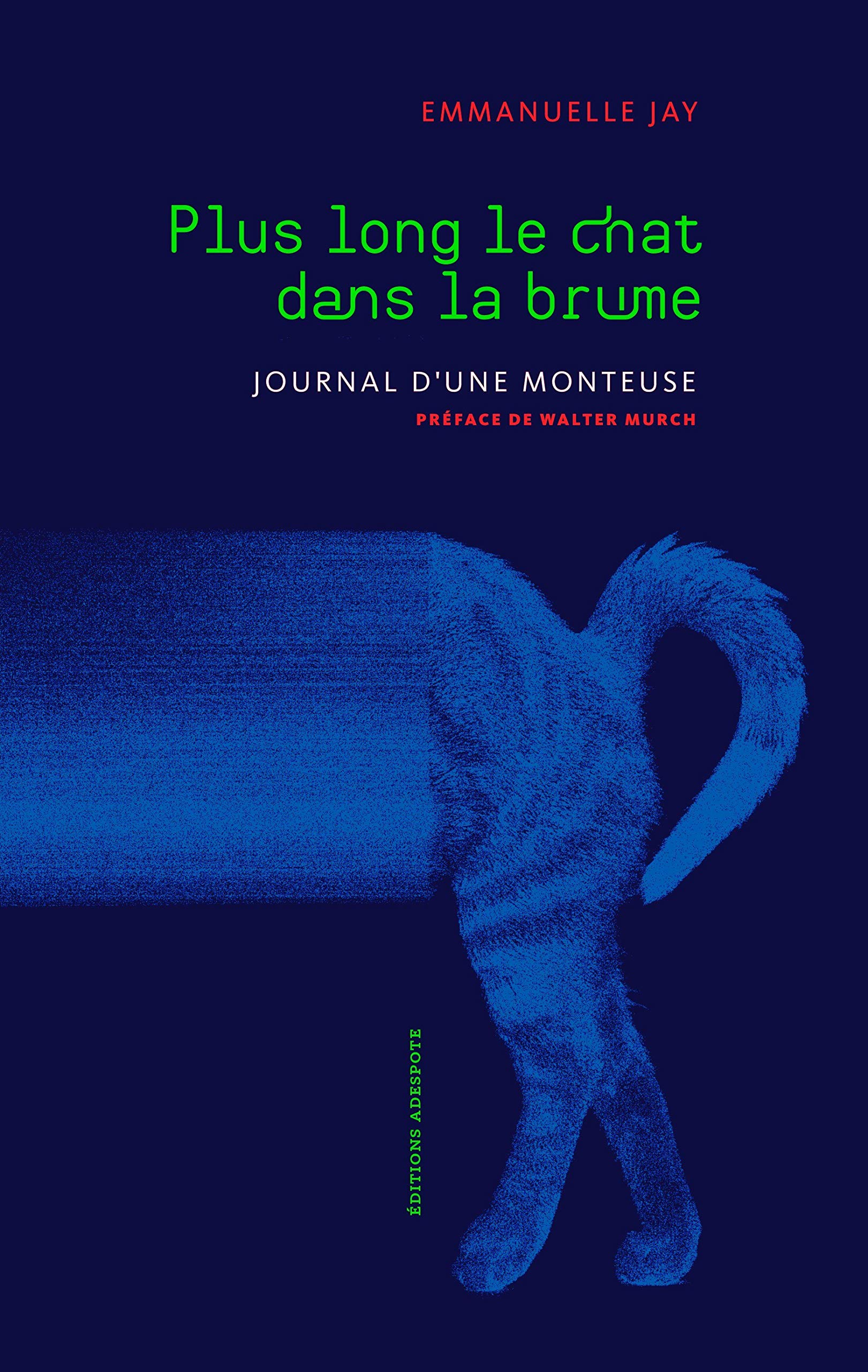 Plus long le chat dans la brume : journal d'une monteuse