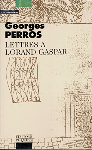 Lettres à Lorand Gaspar