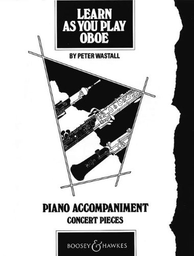 Peter wastall : learn as you play oboe piano accompaniment