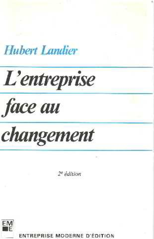 L'Entreprise face au changement