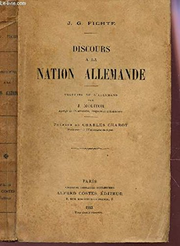 Discours à la nation allemande