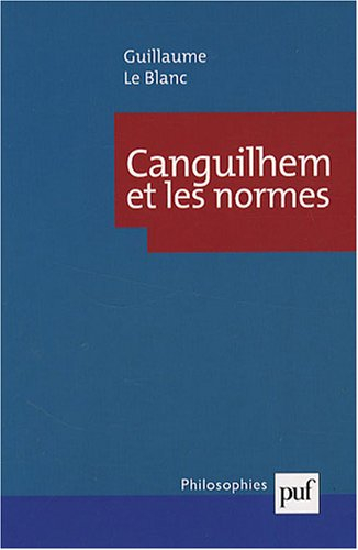 Canguilhem et les normes