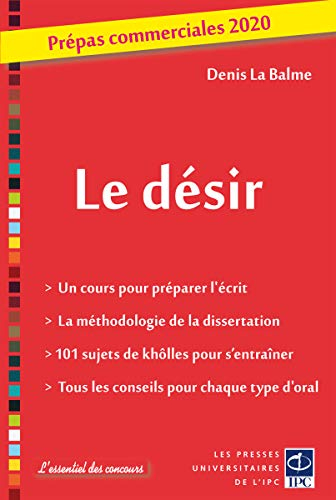 Le désir : prépas commerciales 2020