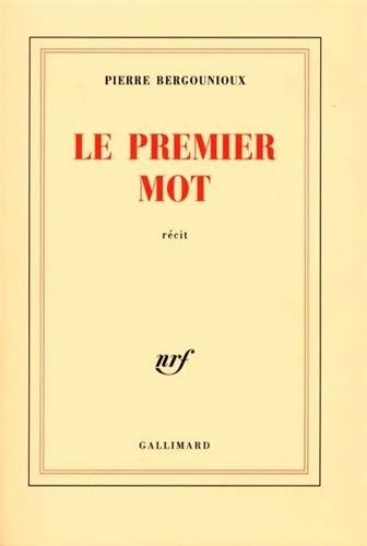 Le premier mot