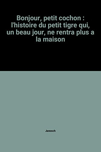 Bonjour petit cochon