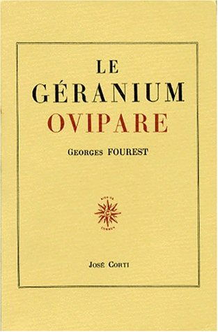 Le Géranium ovipare