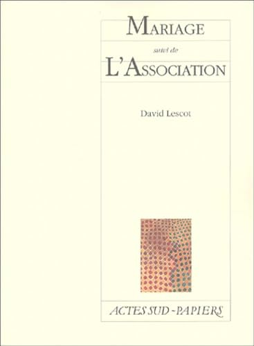 Mariage. L'association