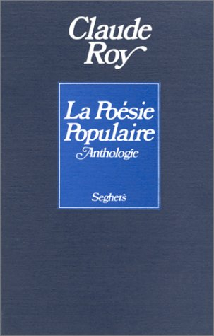 la poésie populaire