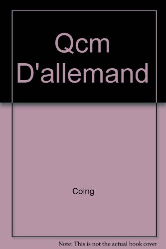QCM d'allemand