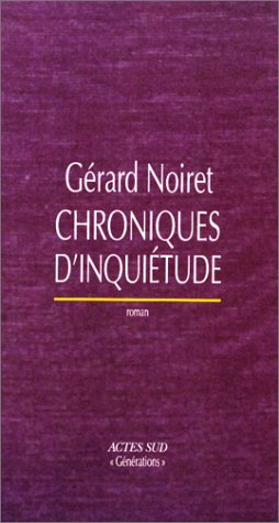 Chroniques d'inquiétude