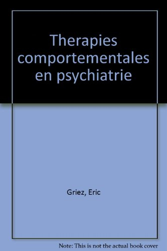 Thérapies comportementales en psychiatrie