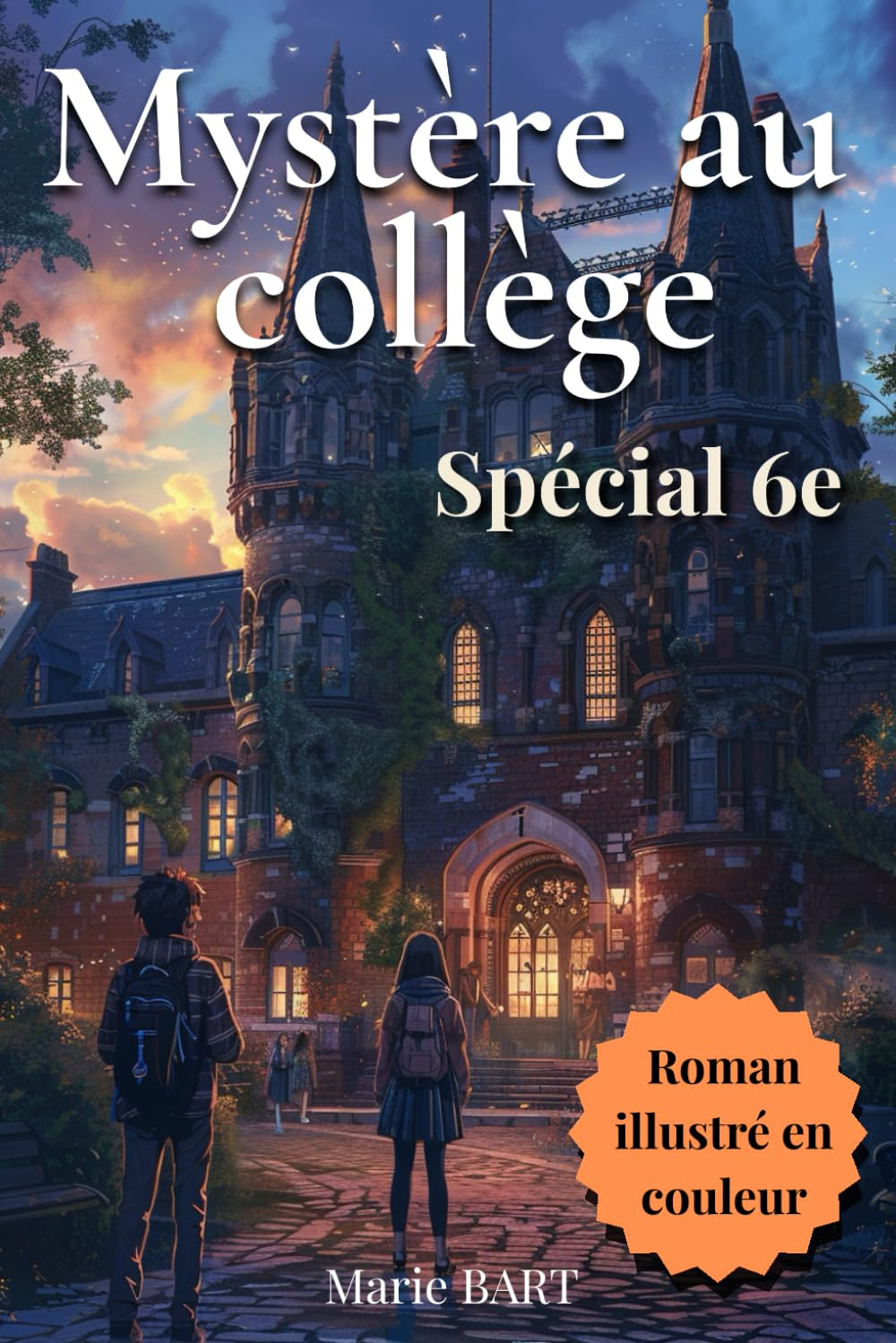 Mystère au collège, spécial 6e: Roman jeunesse à suspense pour les enfants de 10-11 ans, fans d’aven