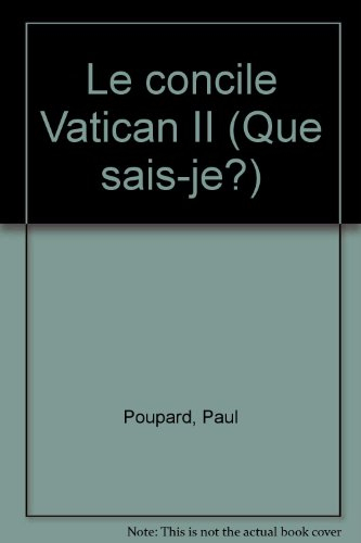 le concile vatican ii