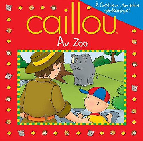 Caillou. Au zoo