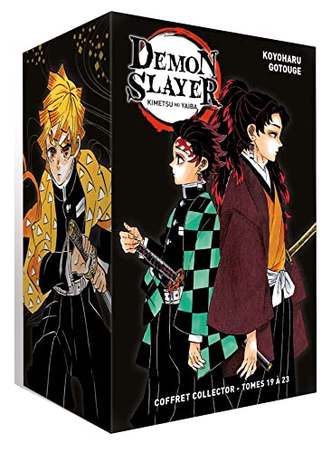 Demon slayer : Kimetsu no yaiba : coffret collector tomes 19 à 23