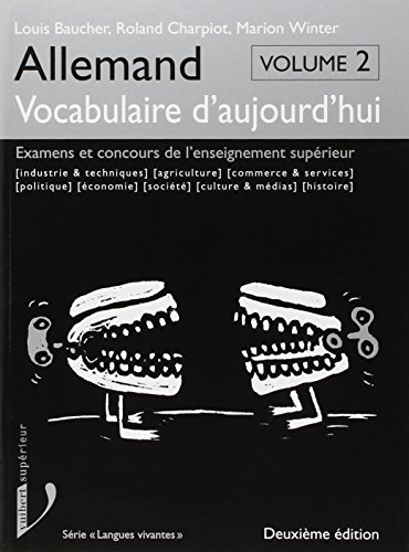 Allemand, vocabulaire d'aujourd'hui. Vol. 2