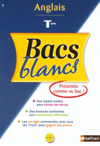 Anglais terminale