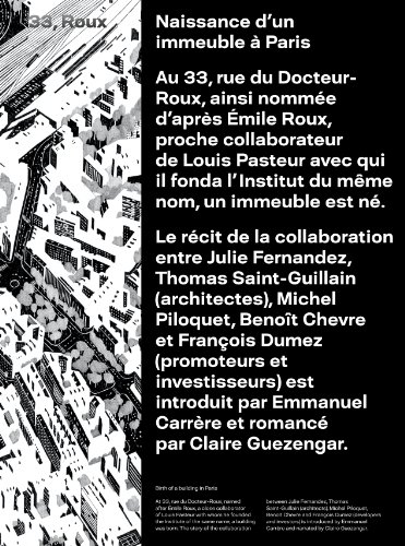 33, Roux : naissance d'un immeuble à Paris. 33, Roux : birth of a building in Paris