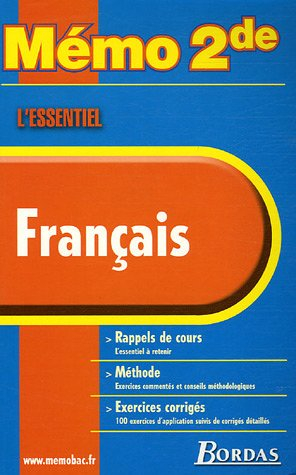 Français : rappels de cours, méthode, exercices corrigés