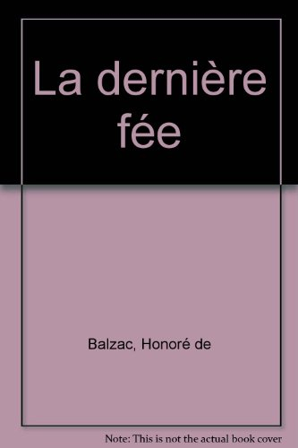 La dernière fée