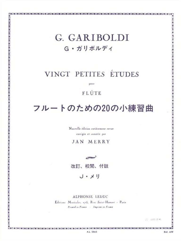 20 PETITES ETUDES FLUTE