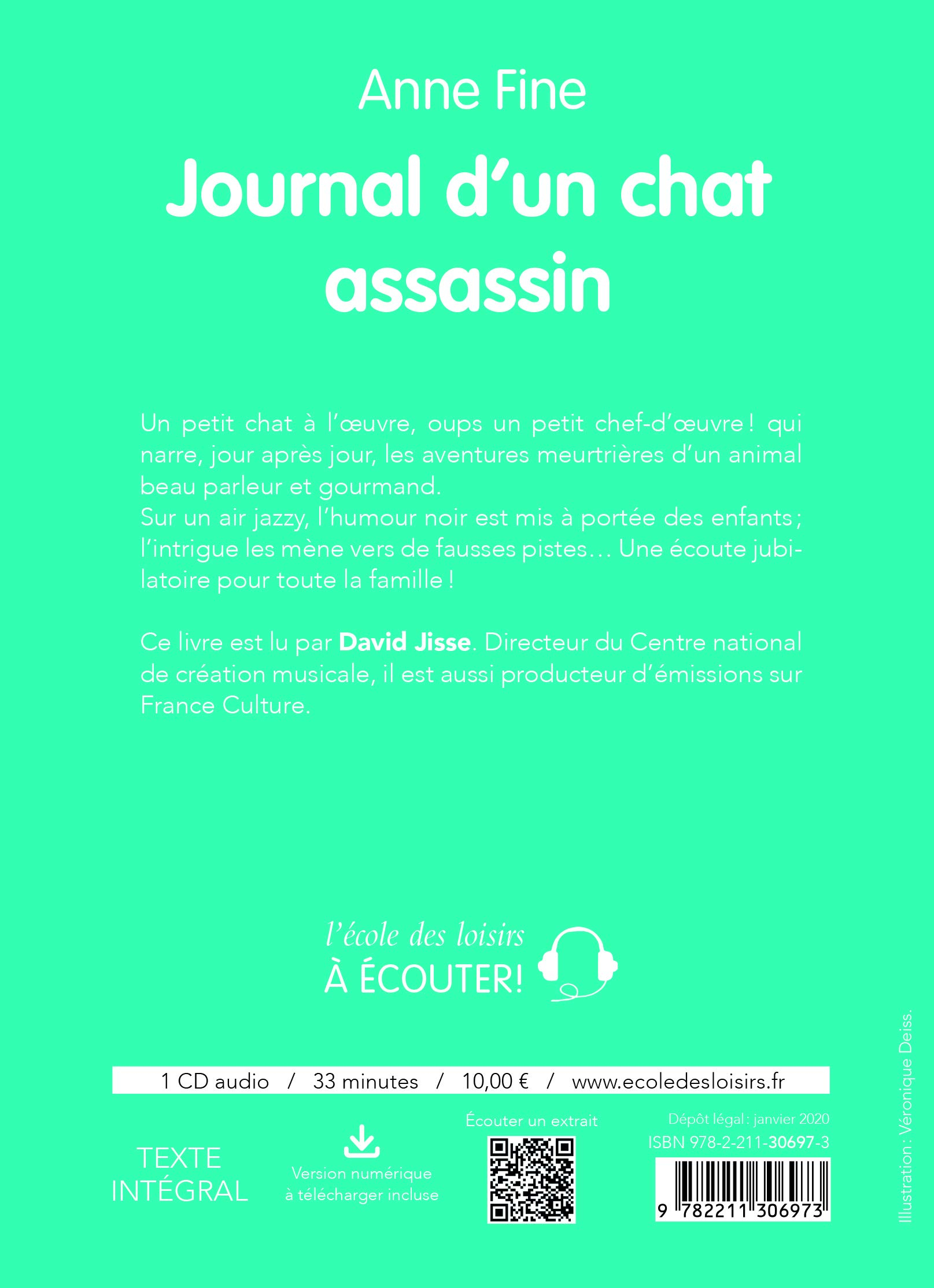 Journal d'un chat assassin