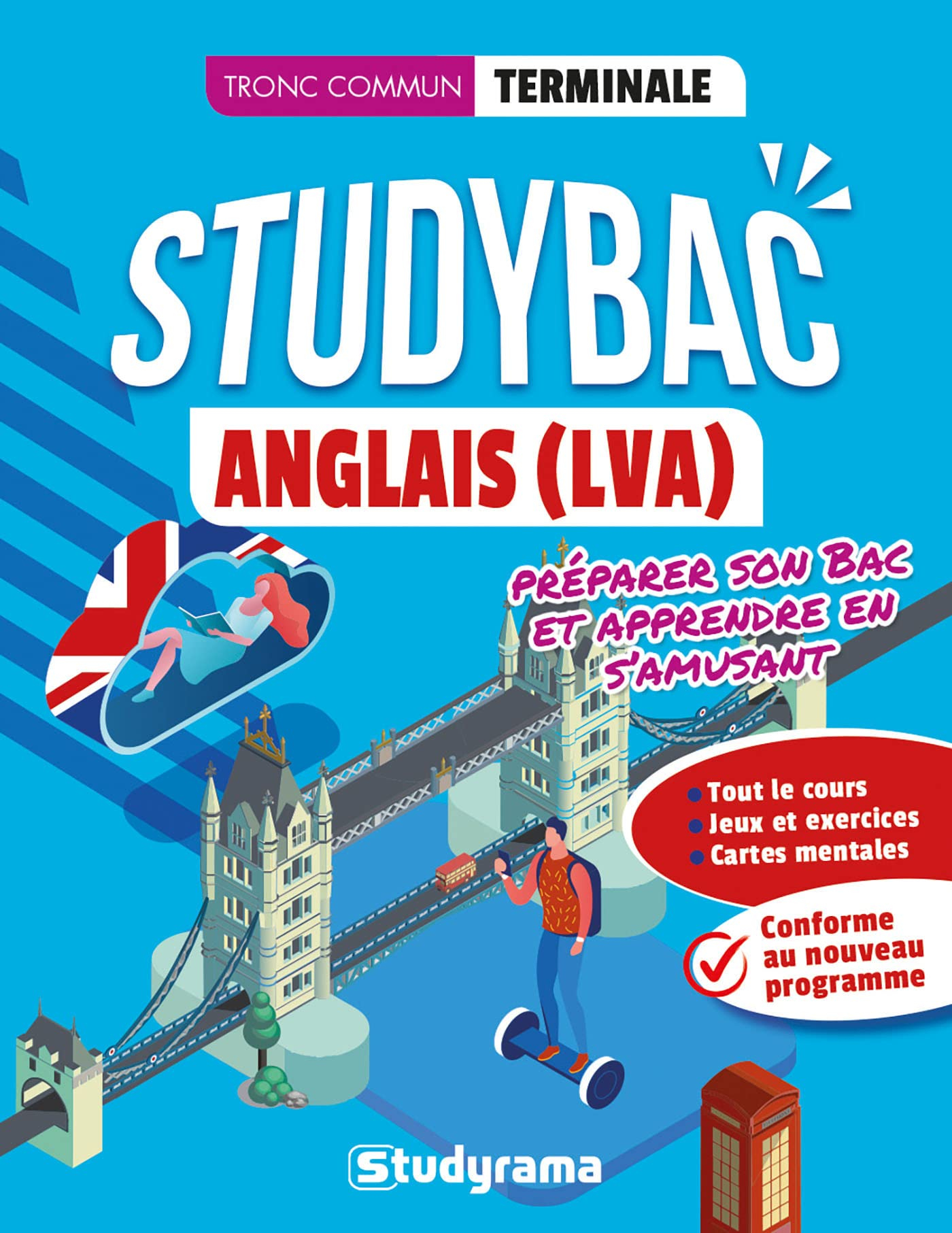 Anglais (LVA), tronc commun, terminale : conforme au nouveau programme