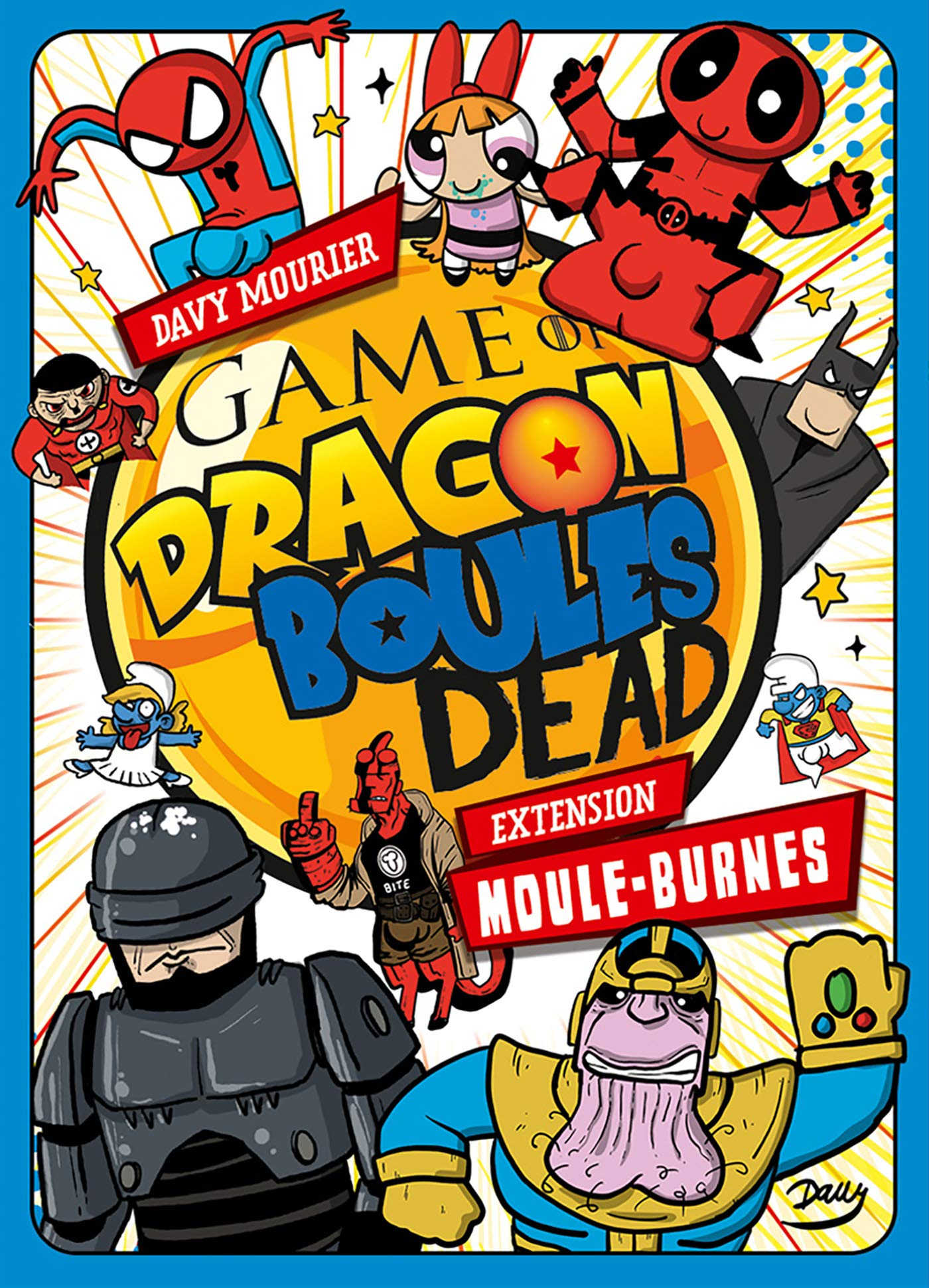 Game of Dragon Boules Dead : extension moule-burnes