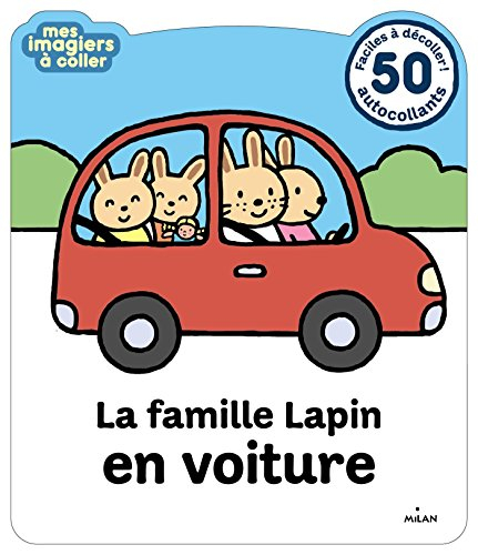 La famille lapin en voiture