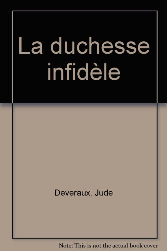 la duchesse infidèle