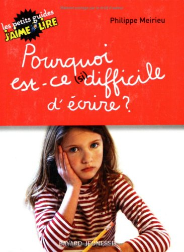 Pourquoi est-ce (si) difficile d'écrire ?